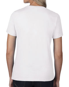 T-shirt femme col rond premium publicitaire | Lachute White