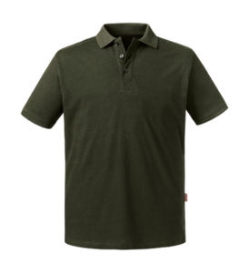 T-Shirt personnalisé | Pure Organic Polo M Dark Olive