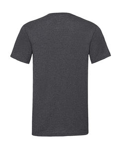 T-shirt publicitaire homme manches courtes col en v | Valueweight V-neck T-Shirt Dark Heather Grey