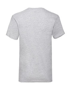 T-shirt publicitaire homme manches courtes col en v | Valueweight V-neck T-Shirt Heather Grey