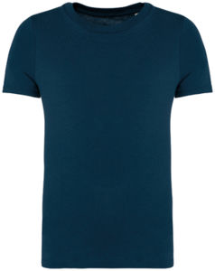 T-shirt 100% coton bio unisexe publicitaire Peacock blue