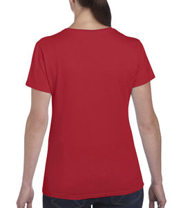 T-shirt femme heavy cotton™ publicitaire | Sainte-Julie Red
