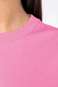 T-shirt oversize coton bio 130g femme publicitaire 5