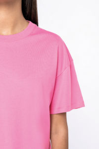 T-shirt oversize coton bio 130g femme publicitaire 6