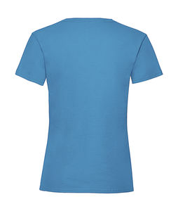 T-shirt publicitaire enfant manches courtes cintré | Girls Valueweight T Azure Blue