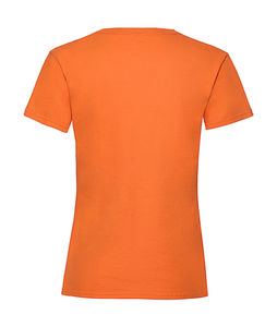 T-shirt publicitaire enfant manches courtes cintré | Girls Valueweight T Orange