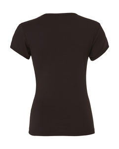 T-shirt publicitaire femme petites manches | Deneb Chocolate