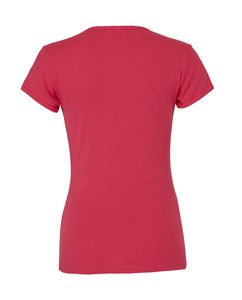 T-shirt publicitaire femme petites manches | Deneb Fuchsia