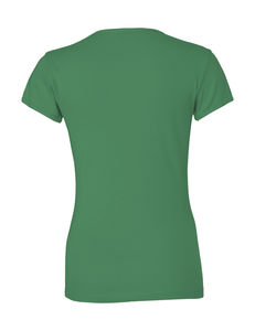 T-shirt publicitaire femme petites manches | Deneb Kelly Green