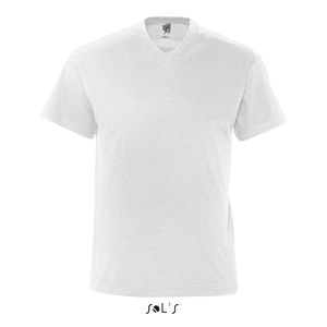 Tee-shirt publicitaire homme col ‘’v’’ | Victory Blanc chine