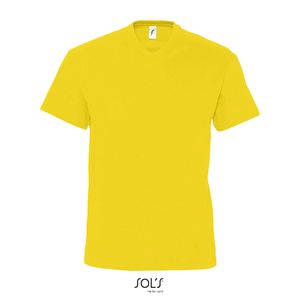 Tee-shirt publicitaire homme col ‘’v’’ | Victory Jaune