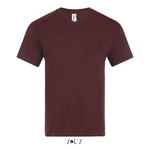 Tee-shirt publicitaire homme col ‘’v’’ | Victory Oxblood