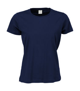 T-shirt publicitaire femme manches courtes | Faaborg Navy