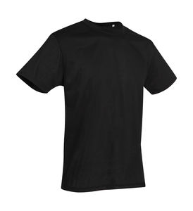 T-shirt publicitaire homme manches courtes réfléchissantes | Active Cotton Touch Men Black Opal