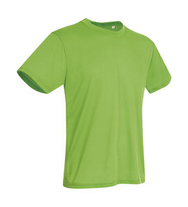 T-shirt publicitaire homme manches courtes réfléchissantes | Active Cotton Touch Men Kiwi Green