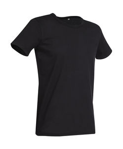 T-shirt publicitaire homme manches courtes | Ben Crew Neck Black Opal
