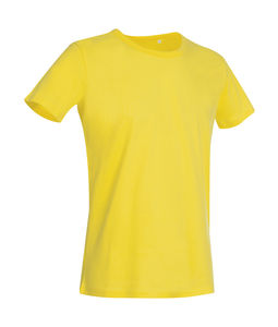 T-shirt publicitaire homme manches courtes | Ben Crew Neck Daisy Yellow