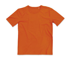 T-shirt publicitaire homme manches courtes | Ben Crew Neck Pumpkin