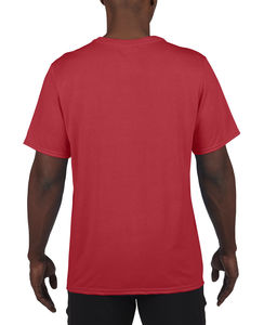 T-shirt publicitaire homme avec manches courtes | Candiac Red
