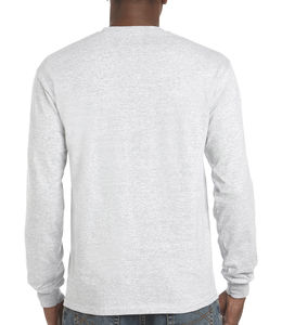 T-shirt manches longues ultra cotton™ personnalisé | Portneuf Ash Grey