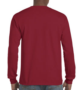 T-shirt manches longues ultra cotton™ personnalisé | Portneuf Cardinal Red