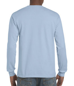 T-shirt manches longues ultra cotton™ personnalisé | Portneuf Light Blue