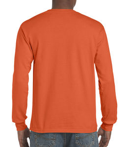 T-shirt manches longues ultra cotton™ personnalisé | Portneuf Orange
