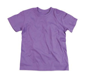 T-shirt personnalisé enfant manches courtes | Jamie Crew Neck Kids Lavender Purple