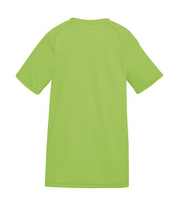 T-shirt publicitaire enfant manches courtes raglan | Kids Performance T Lime Green