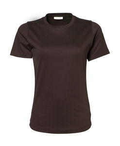 T-shirt personnalisé femme manches courtes cintré | Agerskov Chocolate
