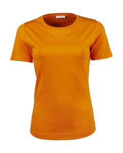 T-shirt personnalisé femme manches courtes cintré | Agerskov Mandarin