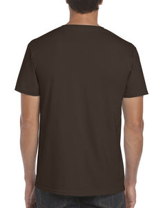 T-shirt personnalisé homme manches courtes | Malartic Dark Chocolate