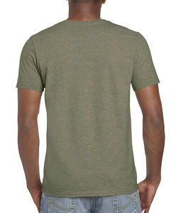 T-shirt personnalisé homme manches courtes | Malartic Heather Military Green