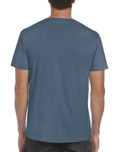 T-shirt personnalisé homme manches courtes | Malartic Indigo Blue