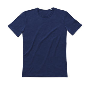 T-shirt publicitaire homme manches courtes | Shawn Crew Neck Men True Blue