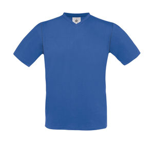 T-shirt personnalisé manches courtes col en v | Exact V-neck Royal