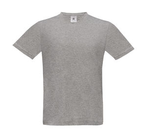 T-shirt personnalisé manches courtes col en v | Exact V-neck Sport Grey