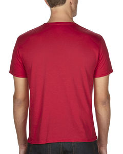 T-shirt publicitaire homme manches courtes cintré | Adult Featherweight Red