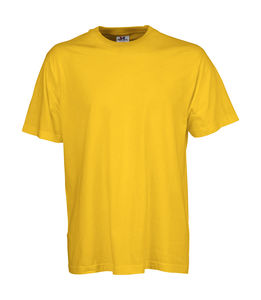 T-shirt publicitaire homme manches courtes | Gentofte Bright Yellow