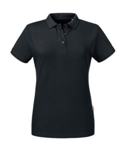 T-Shirt personnalisable | Pure Organic Polo F Black