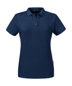 T-Shirt personnalisable | Pure Organic Polo F French Navy