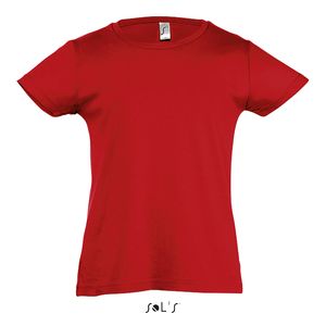 Tee-shirt publicitaire fillette | Cherry Rouge