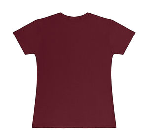 T-shirt publicitaire femme | Radcliffe Burgundy