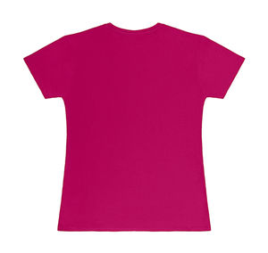 T-shirt publicitaire femme | Radcliffe Dark Pink
