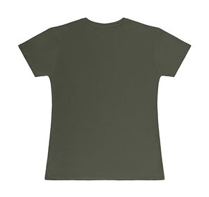 T-shirt publicitaire femme | Radcliffe Military Green