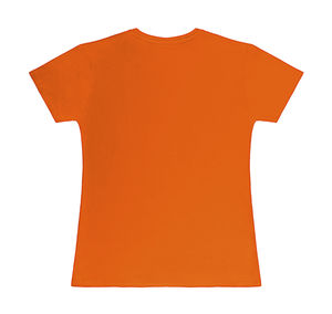 T-shirt publicitaire femme | Radcliffe Orange