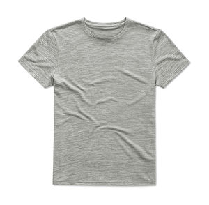 T-shirt publicitaire homme avec manches courtes | Active Intense Tech Grey Heather