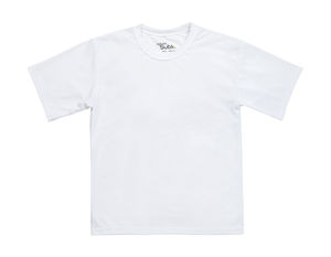 T-shirt publicitaire enfant manches courtes | Chinenyeze White