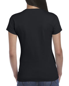 T-shirt publicitaire femme petites manches | Longueuil Black