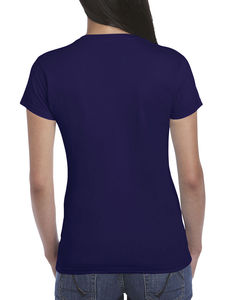 T-shirt publicitaire femme petites manches | Longueuil Cobalt